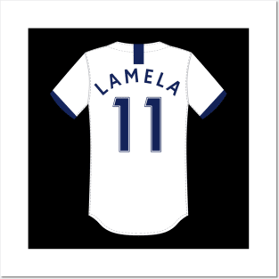 Erik Lamela Jersey Posters and Art